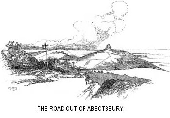 The road out of Abbotsbury