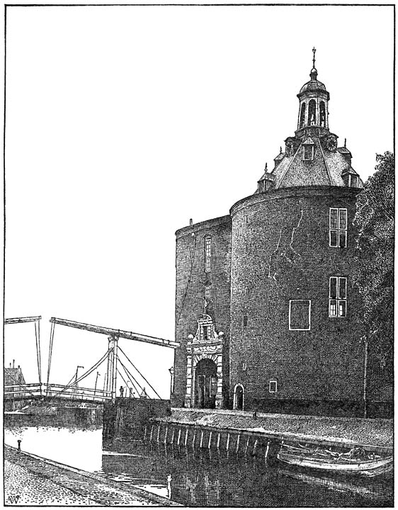 De Drommedaristoren te Enkhuizen.