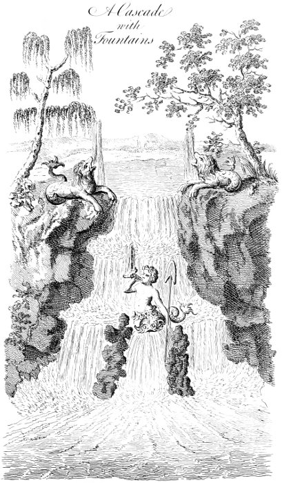 A Cascade with Fountains