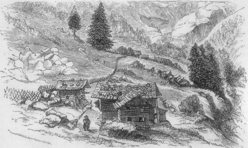 VIEW OF TAUFERS VALLEY.