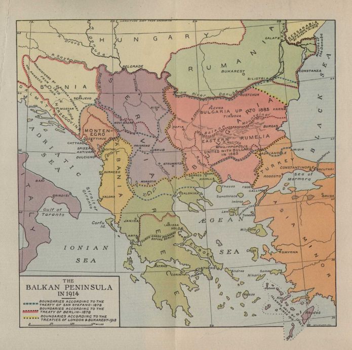 The Project Gutenberg E-text of The New Map of Europe (1911-1914), by ...