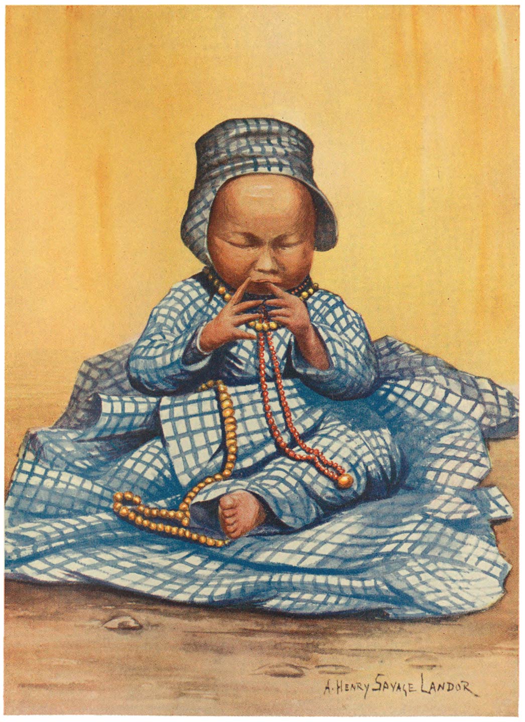 A Tibetan Baby Girl