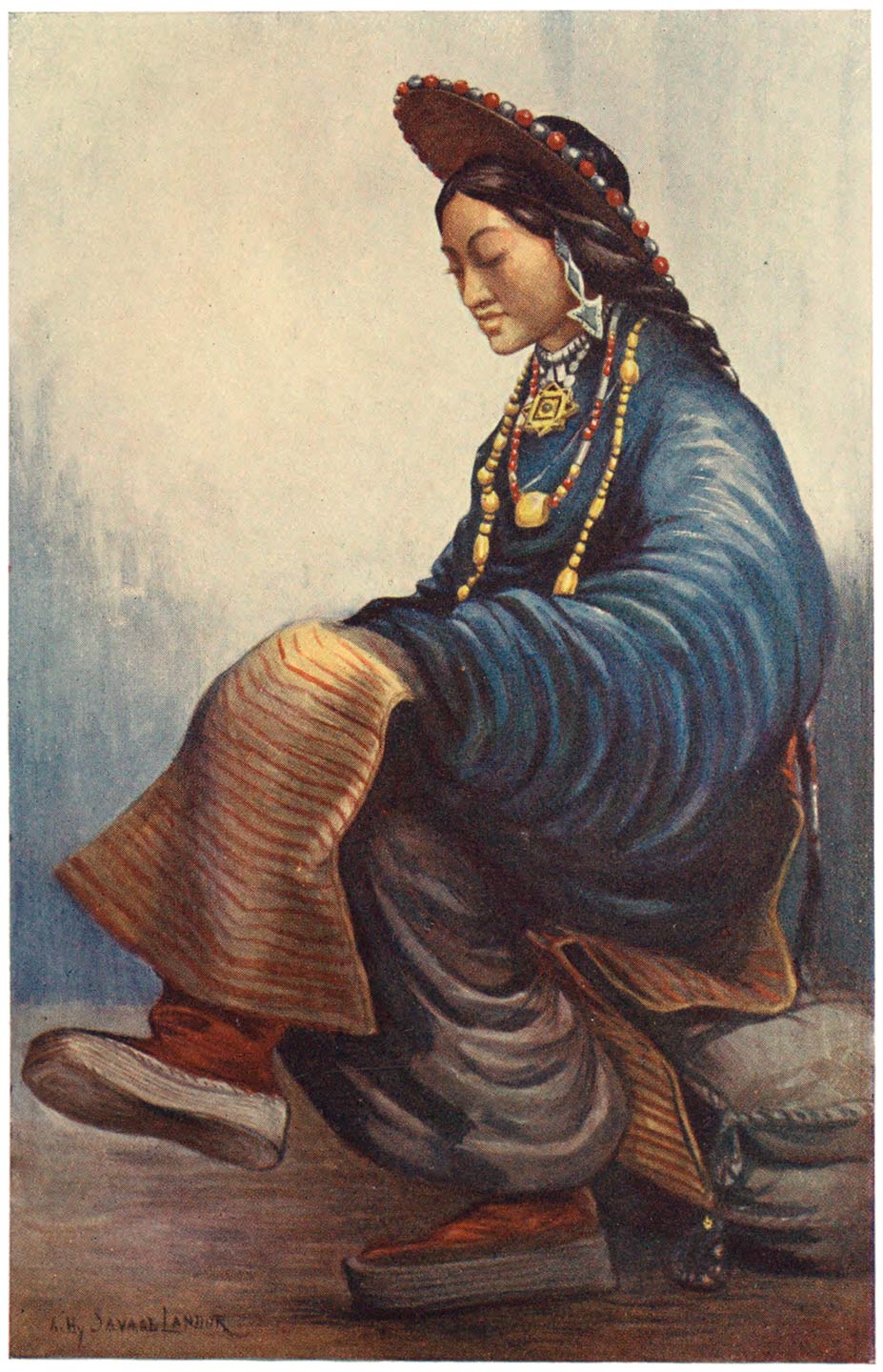 Tibetan Lady