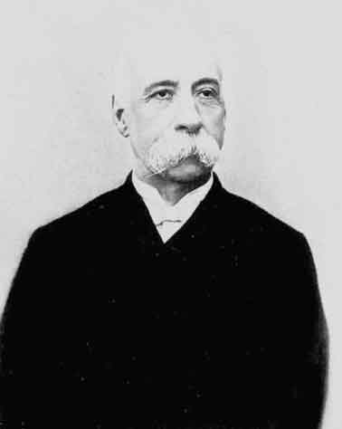 FRANCESCO CRISPI. Prime Minister of Italy. From a photograph taken in 1887.