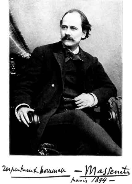 JULES MASSENET AT THE HEIGHT OF HIS CAREER.