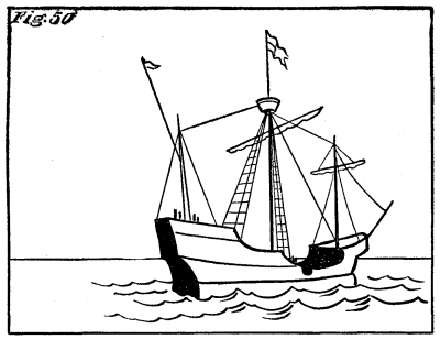 Figure 50: A sailing ship.