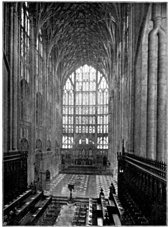 CHOIR, LOOKING EAST.