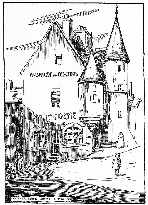 Arnay-le-Duc; Corner House, sixteenth century