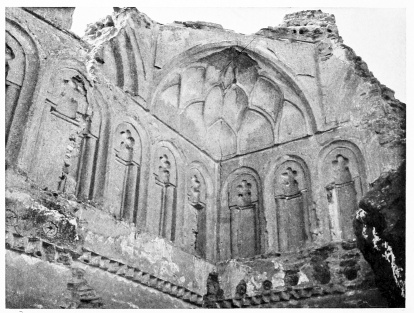 Fig. 42.—RAḲḲAH, DOMED CHAMBER IN PALACE.