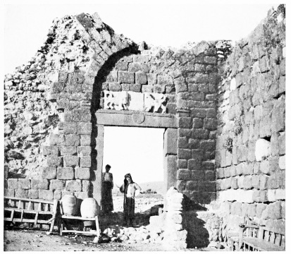 Fig. 185.—JEZÎRET IBN ’UMAR, GATE OF FORTRESS.