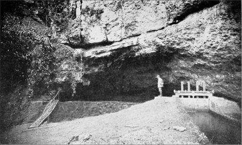 THE SOURCE OF THE AXE, WOOKEY HOLE.