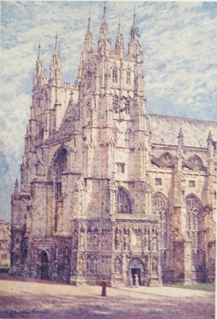 Image unavailable: THE WEST TOWERS AND SOUTH-WEST ENTRANCE, CANTERBURY
CATHEDRAL