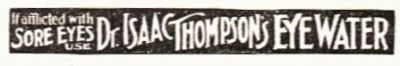 Thompson's Eye Water