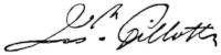 Joseph Gillott (signature)